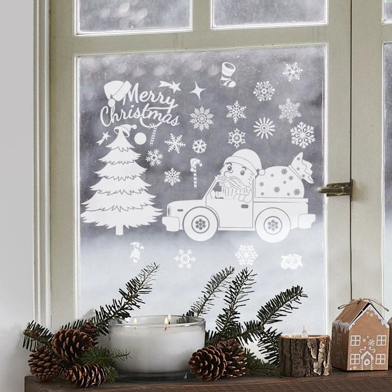 Christmas Window Stickers – Merry Christmas Wall & Home Décor