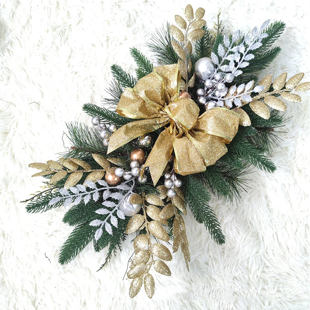 Christmas Wreath Pendant – Decorative Garland for Home & Party