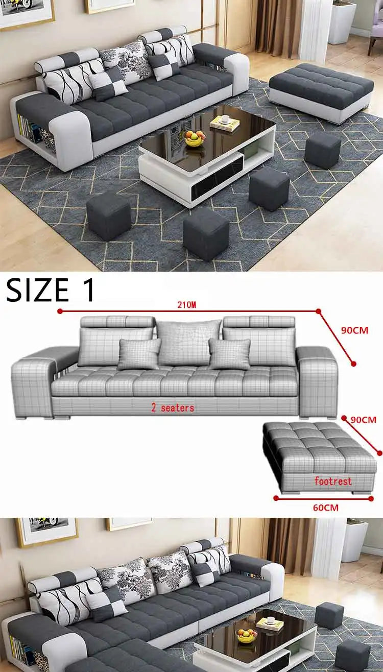 Top Picks for Modern U-Shape Sectional Sofas With USB & Storage