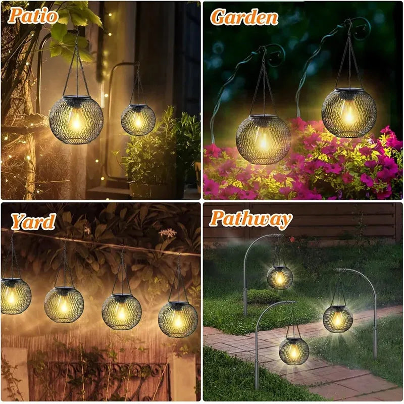 Ortiny Solar Lantern – Waterproof Outdoor Hanging Decorative Light