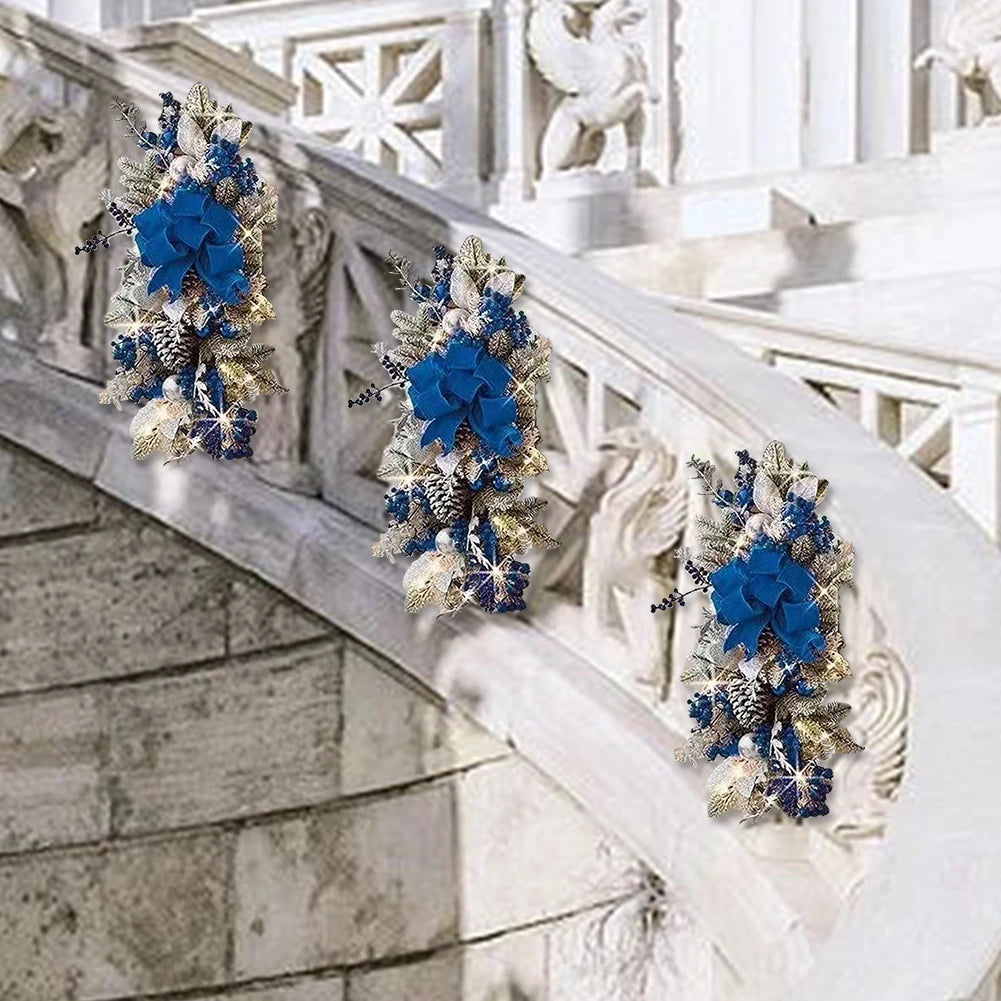 Christmas Wreath Pendant – Decorative Garland for Home & Party