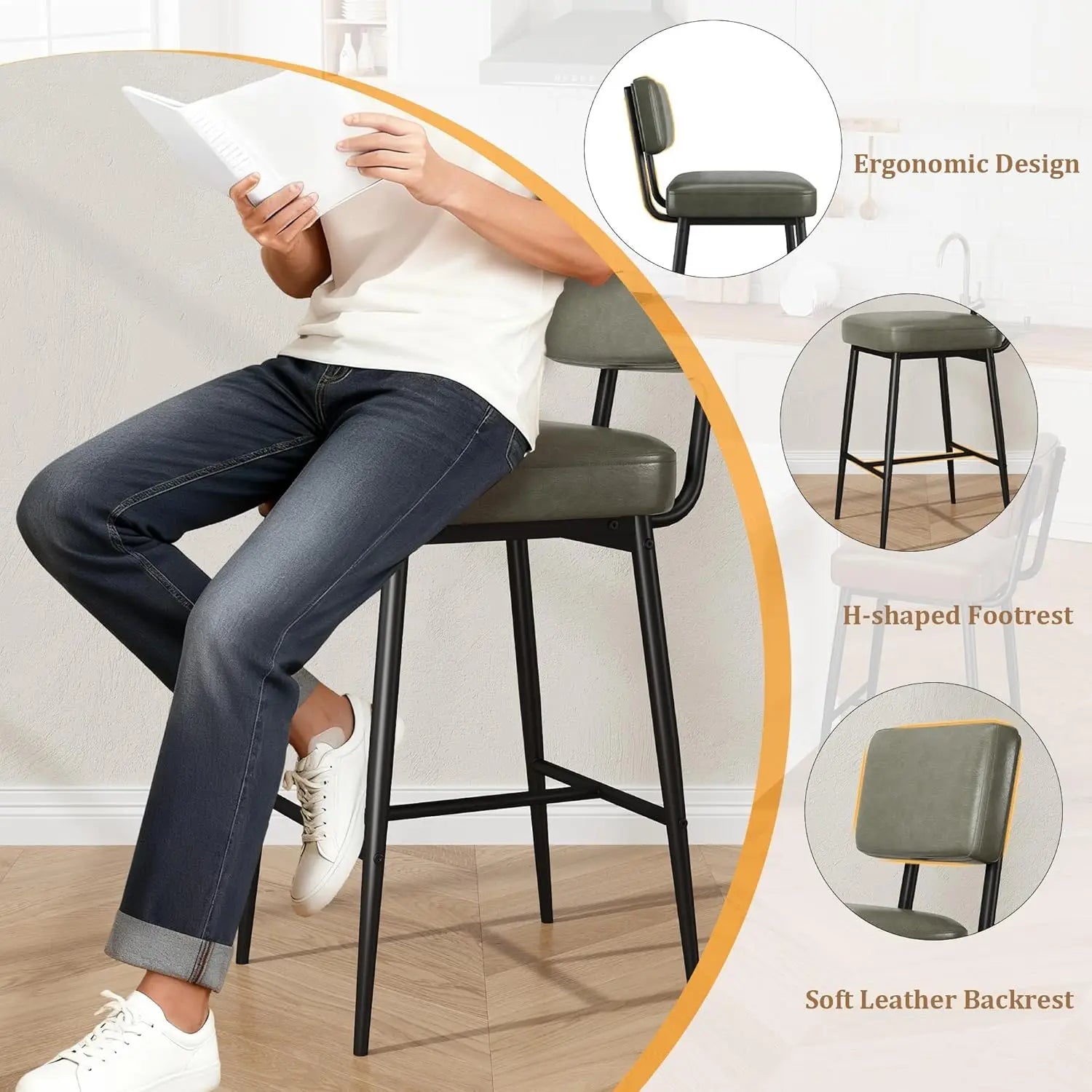 Overall Outdoor Wicker Bar Stool Sets