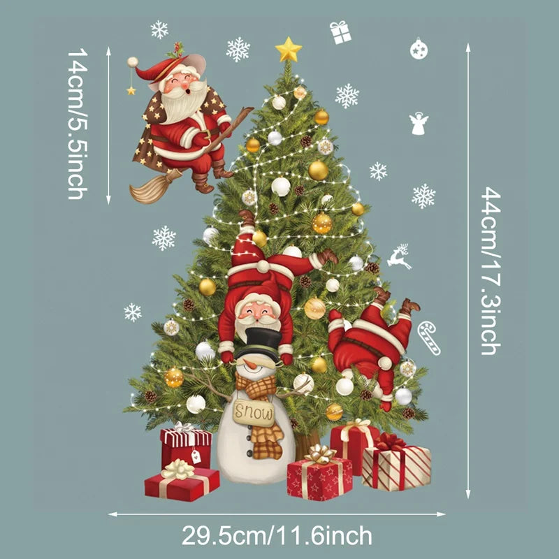 Christmas Window Stickers – Merry Christmas Wall & Home Décor