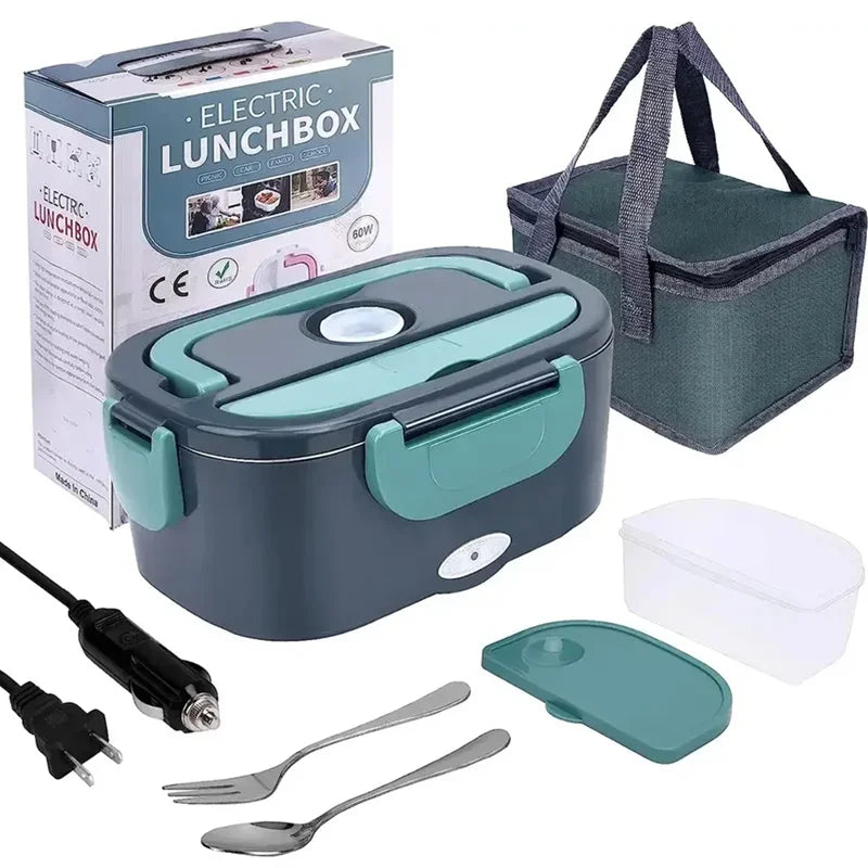 1.5L Electric Lunch Box Food Warmer for Car and Home