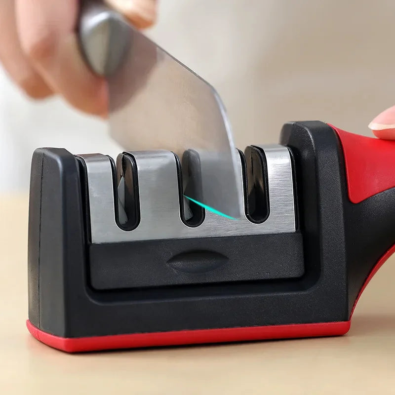 Level 3 Knife Sharpener with Non-Slip Base