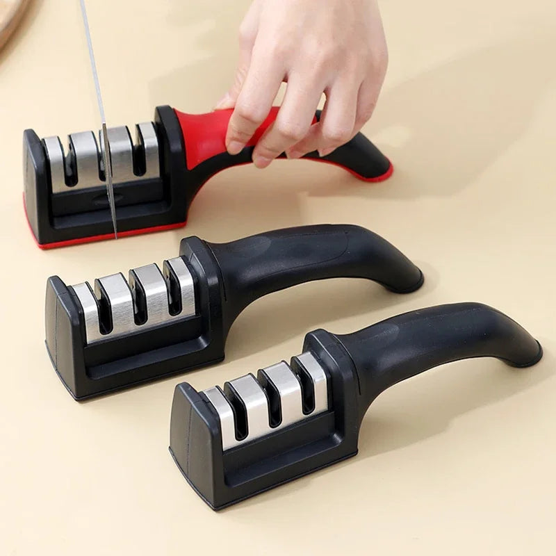Level 3 Knife Sharpener with Non-Slip Base