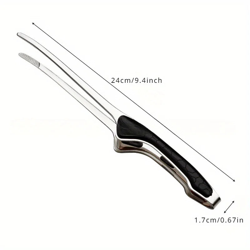 Stainless Steel Kitchen Tongs with Non-Slip Grip