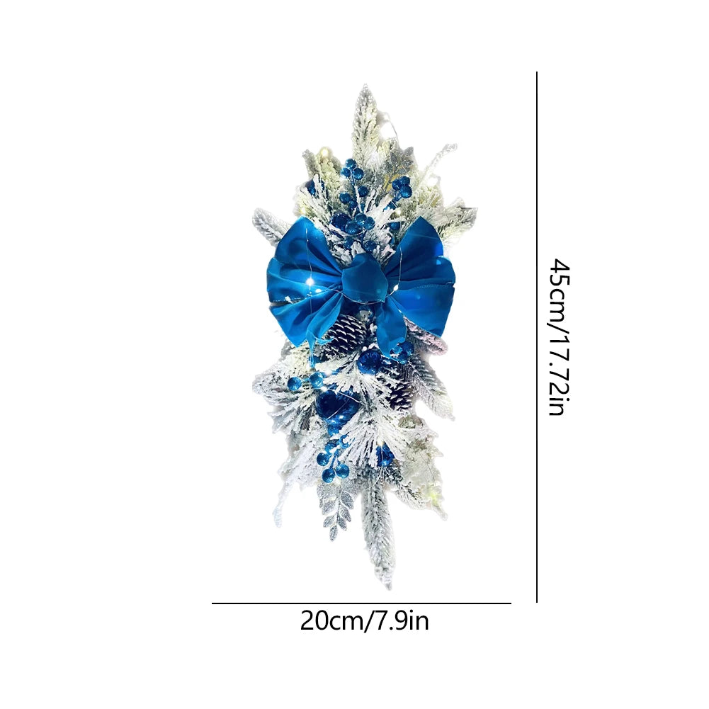 Christmas Wreath Pendant – Decorative Garland for Home & Party