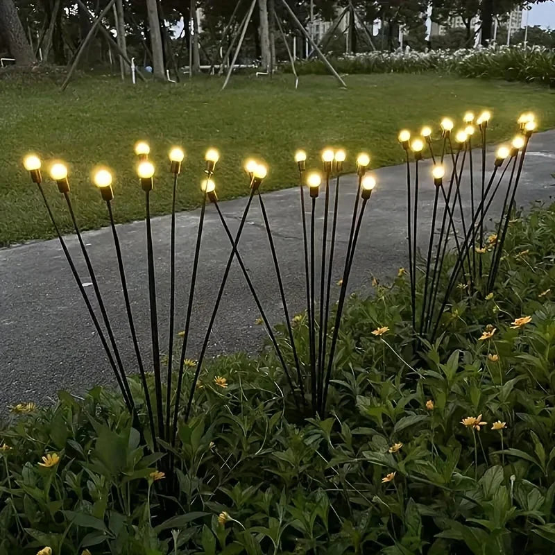 Solar Firework LED Garden Lights for Outdoor Decoration
